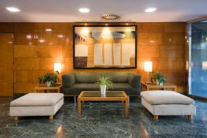Posezení v ubytování Hotel Ciudad de Valladolid