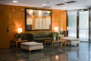 Posezení v ubytování Hotel Ciudad de Valladolid