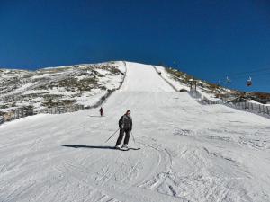 Gasthaus Chalet Mur v zimě