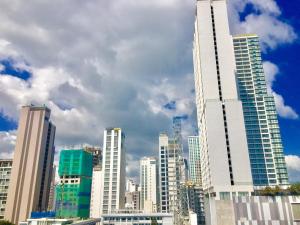 Nespecifikovaný výhled na destinaci Nha Trang nebo výhled na město při pohledu z hotelu