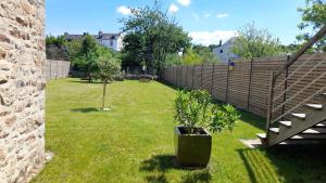 Zahrada ubytování Chambre vue jardin - proche port