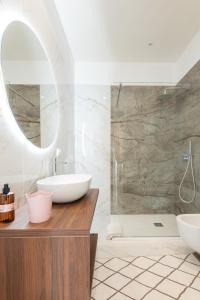 A bathroom at Quattro Perle