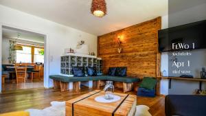 Posezení v ubytování Ferienhaus Auschmiede