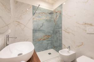 A bathroom at Quattro Perle