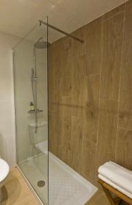 Koupelna v ubytování Hostal Jakiton