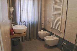 Koupelna v ubytování B&B Santa Filomena
