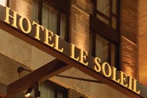 Certifikát, hodnocení, plakát nebo jiný dokument vystavený v ubytování Executive Hotel Le Soleil New York