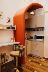 Kuchnia lub aneks kuchenny w obiekcie Apartament Shahrazad