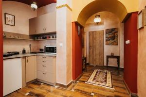 Kuchnia lub aneks kuchenny w obiekcie Apartament Shahrazad