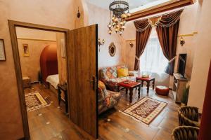 Część wypoczynkowa w obiekcie Apartament Shahrazad