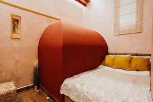 Łóżko lub łóżka w pokoju w obiekcie Apartament Shahrazad