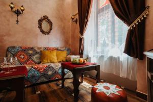 Część wypoczynkowa w obiekcie Apartament Shahrazad