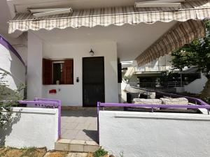 Balkón nebo terasa v ubytování AURA Apartment