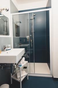 Koupelna v ubytování Piazza Verdi B&B