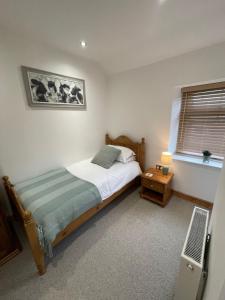 Krevet ili kreveti u jedinici u objektu Quarry Cottage near Hawes, Yorkshire Dales, Pet free