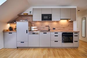 Kuchyňa alebo kuchynka v ubytovaní Apartment Katschbergblick 7