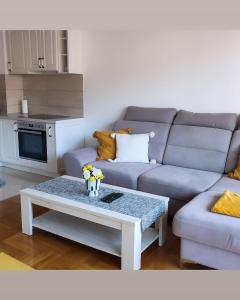 Χώρος καθιστικού στο Apartman Dea