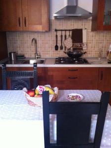 Kjøkken eller kjøkkenkrok på B&B Il Portico del Conte