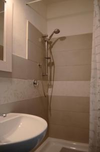 Koupelna v ubytování Casa di Dora