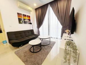 Posezení v ubytování D'Pristine Medini Johor Bahru