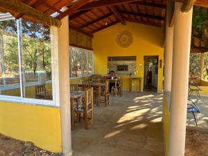 Restaurace v ubytování Casa Barreirinho Parque Nacional Serra da Capivara
