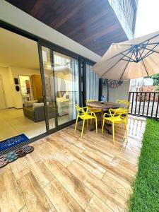 Uma varanda ou outra área externa em Estilo Itacaré best location