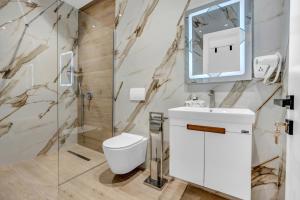 Koupelna v ubytování Apartment AD Berat