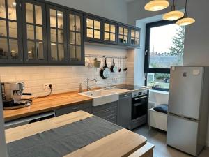 Køkken eller tekøkken på Pelso- Villa- luxury apartment