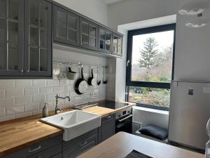 Køkken eller tekøkken på Pelso- Villa- luxury apartment + 18 billeder