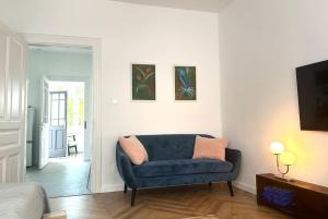 Et opholdsområde på Pelso- Villa- luxury apartment