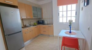 Køkken eller tekøkken på Casa Fayna