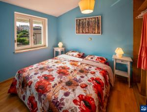 Voodi või voodid majutusasutuse Apartman Iva toas