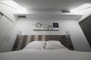 Cama o camas de una habitación en Hotel La Palma de Llanes