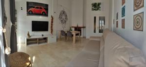 O zonă de relaxare la Magnífico chalet adosado