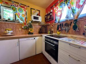 Η κουζίνα ή μικρή κουζίνα στο Casa da Serra - Gerês