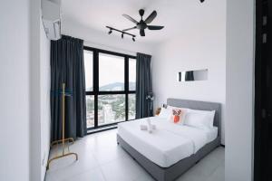 Postel nebo postele na pokoji v ubytování Seaview Infinity Pool 3BR 2Carparks 8Pax 401 + 103 fotografií