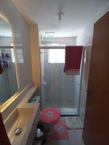 Et badeværelse på Apartamento em Campina Grande