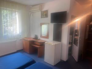 TV a/nebo společenská místnost v ubytování Genius