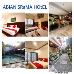 Postel nebo postele na pokoji v ubytování Abian Srama Hotel and Spa