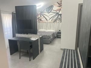 Voodi või voodid majutusasutuse Hotel Paradiso toas