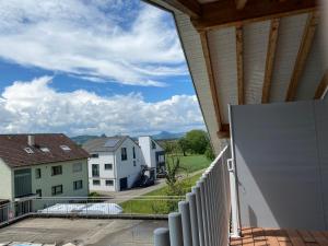 Balkón nebo terasa v ubytování Ferienwohnungen im Hegau