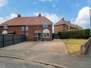 Bygningen som feriehuset ligger i