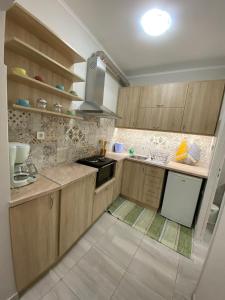 Kuchyň nebo kuchyňský kout v ubytování Andreana's House + 12 fotografií