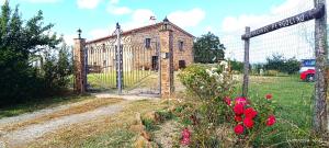 A garden outside Casavacanze Pergolino, appartamenti ad uso esclusivo
