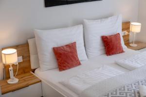Posteľ alebo postele v izbe v ubytovaní MyFlat Casa Luxury Apartment