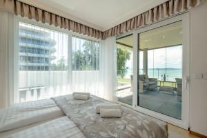 Posteľ alebo postele v izbe v ubytovaní MyFlat Casa Luxury Apartment