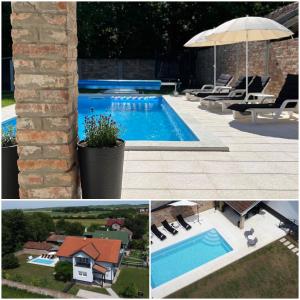 Bazén v ubytování Villa Sorella Baranja nebo v jeho okolí