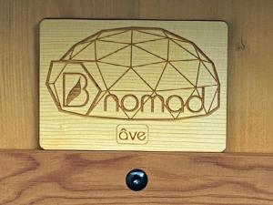 Certifikát, hodnocení, plakát nebo jiný dokument vystavený v ubytování Bnomad hébergement insolite