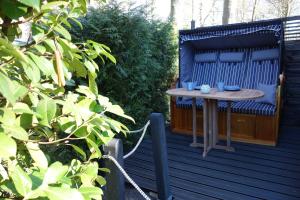 Zahrada ubytování Tiny House Ankerplatz auf dem Ostseecamp Graal-Müritz