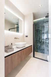 Vannituba majutusasutuses Mabu Luxury Apartment